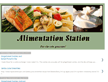 Tablet Screenshot of alimentationstation.blogspot.com