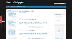 Desktop Screenshot of preciouswallpapers.blogspot.com