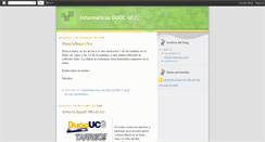 Desktop Screenshot of informaticosduocuc.blogspot.com