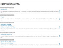 Tablet Screenshot of nehworkshops.blogspot.com