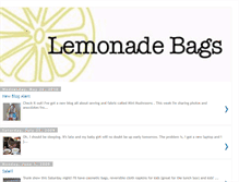 Tablet Screenshot of lemonadebags.blogspot.com