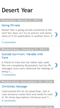 Mobile Screenshot of desertyear.blogspot.com