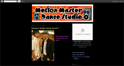 Desktop Screenshot of motionmasterstudio.blogspot.com