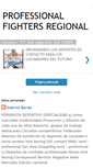 Mobile Screenshot of professionalfightersregional.blogspot.com