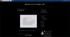 Desktop Screenshot of bryanellisgameart.blogspot.com