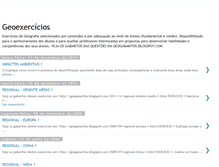 Tablet Screenshot of geoexercicios.blogspot.com