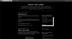 Desktop Screenshot of canucrackthecode.blogspot.com