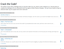 Tablet Screenshot of canucrackthecode.blogspot.com
