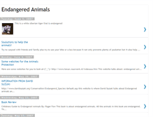Tablet Screenshot of endangeredanimals123.blogspot.com