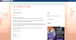 Desktop Screenshot of kels-agirlslife.blogspot.com