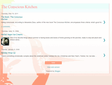 Tablet Screenshot of consciouskitchen.blogspot.com