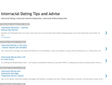 Tablet Screenshot of interracialdatingtoday.blogspot.com