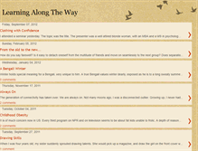 Tablet Screenshot of learning-along.blogspot.com