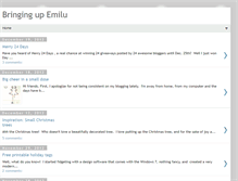 Tablet Screenshot of bringingupemilu.blogspot.com