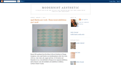Desktop Screenshot of modernistaesthetic.blogspot.com
