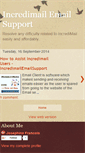 Mobile Screenshot of incredimailemailsupport.blogspot.com