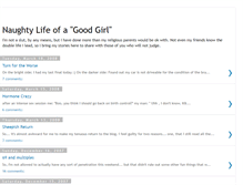 Tablet Screenshot of naughtylifeofagoodgirl.blogspot.com