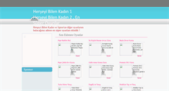 Desktop Screenshot of herseyibilenkadin1.blogspot.com