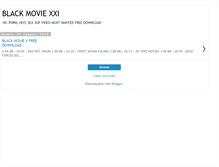 Tablet Screenshot of blackmoviex.blogspot.com