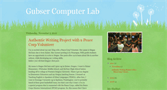 Desktop Screenshot of gubserlab.blogspot.com