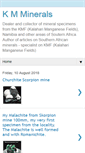 Mobile Screenshot of pietrock-kmminerals.blogspot.com