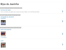Tablet Screenshot of bijusjoaninha.blogspot.com