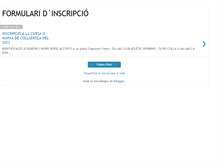 Tablet Screenshot of formulari.blogspot.com