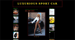 Desktop Screenshot of luxurious-sport-car.blogspot.com