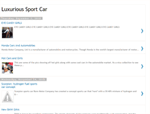 Tablet Screenshot of luxurious-sport-car.blogspot.com