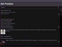 Tablet Screenshot of adipras11.blogspot.com