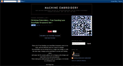 Desktop Screenshot of machineembroidery2.blogspot.com