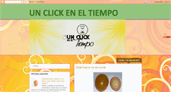 Desktop Screenshot of clicktiempo.blogspot.com