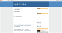 Desktop Screenshot of hongming.blogspot.com