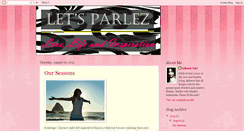 Desktop Screenshot of lets-parlez.blogspot.com