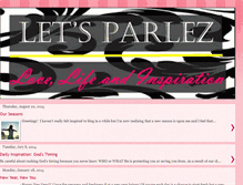 Tablet Screenshot of lets-parlez.blogspot.com