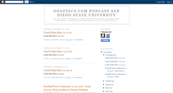 Desktop Screenshot of goaztecspodcast.blogspot.com