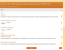 Tablet Screenshot of mnlibsadvocates.blogspot.com