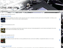 Tablet Screenshot of lovejdmcars.blogspot.com