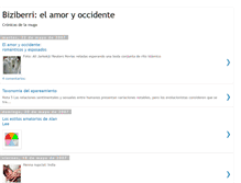 Tablet Screenshot of el-amor-y-occidente-cronicas.blogspot.com