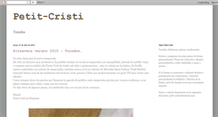 Desktop Screenshot of petit-cristi.blogspot.com