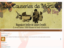 Tablet Screenshot of lescauseries.blogspot.com