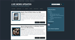 Desktop Screenshot of livenews-updates.blogspot.com