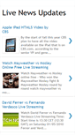 Mobile Screenshot of livenews-updates.blogspot.com