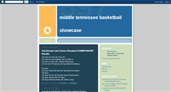 Desktop Screenshot of bballshowcase.blogspot.com