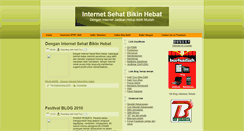 Desktop Screenshot of internet-sehat-cerdas.blogspot.com