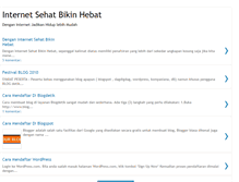 Tablet Screenshot of internet-sehat-cerdas.blogspot.com