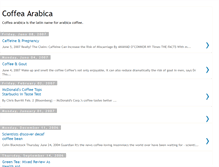 Tablet Screenshot of coffea-arabica.blogspot.com