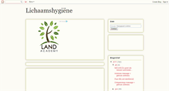 Desktop Screenshot of lichaamshygiene.blogspot.com