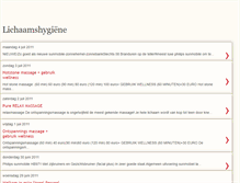 Tablet Screenshot of lichaamshygiene.blogspot.com