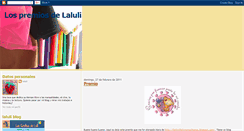 Desktop Screenshot of lalulipremios.blogspot.com